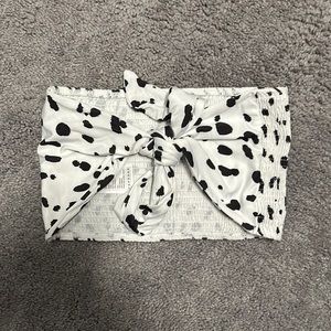 TOPSHOP tie tube top